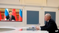 Rusiya prezidenti Vladimir Putin dekabrın 30-da Çin lideri Si Tsinpinlə videobağlantəda olub