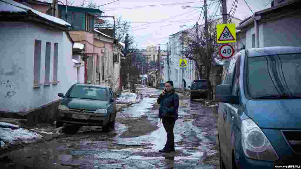 Старый город в Симферополе провожает зиму